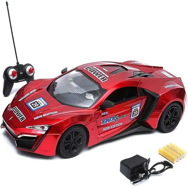 Wembley Toys Racing Bonzer Remote Control Car Rechargeable Battery RC Car Series with Charger for Kids